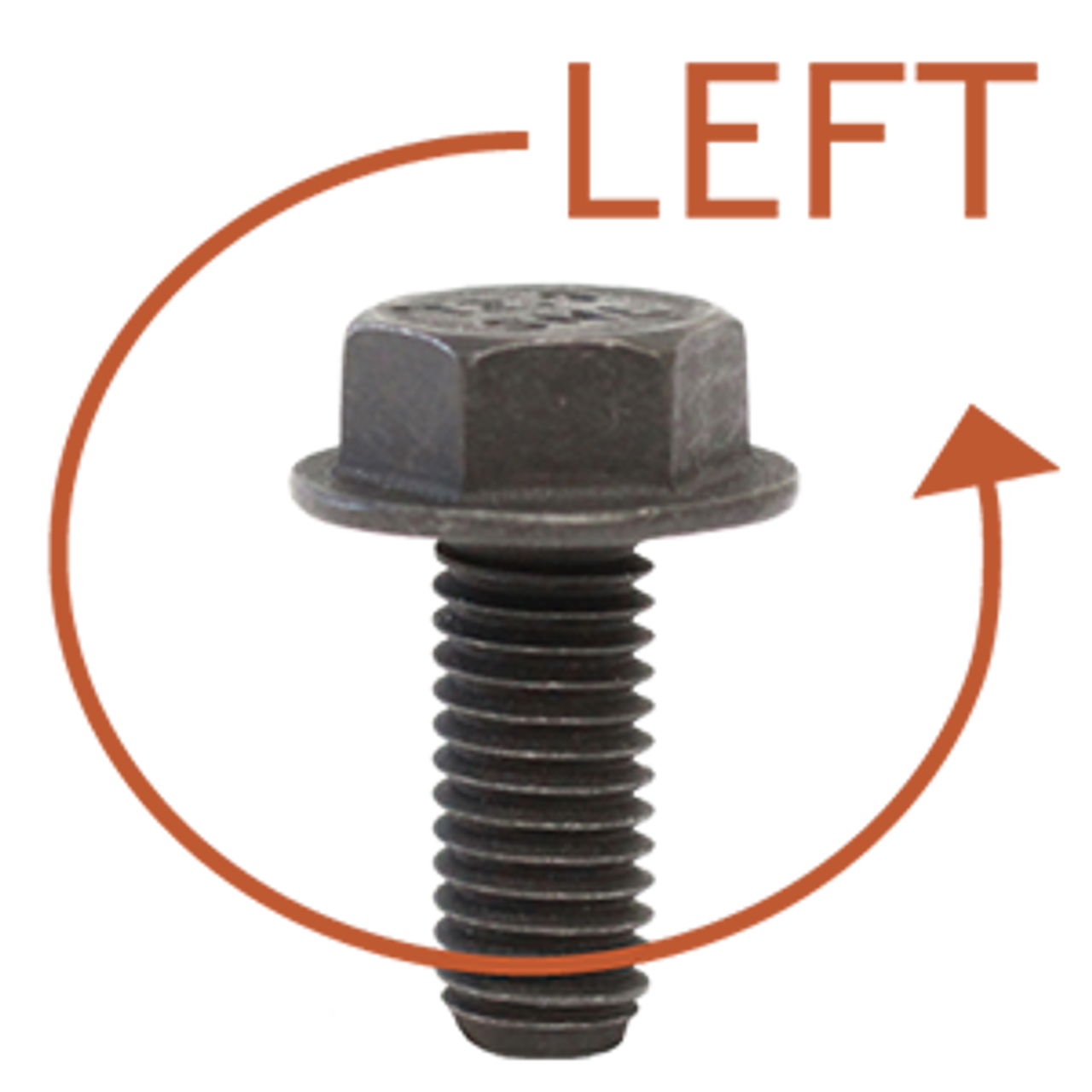 Reverse Thread Bolts